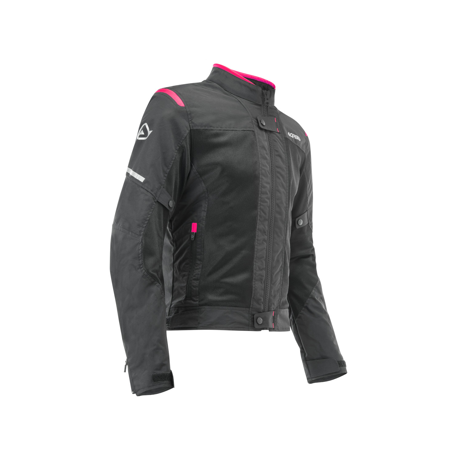 ACERBIS - RAMSEY MY VENTED 2.0 LADY JACKET - BLACK PINK